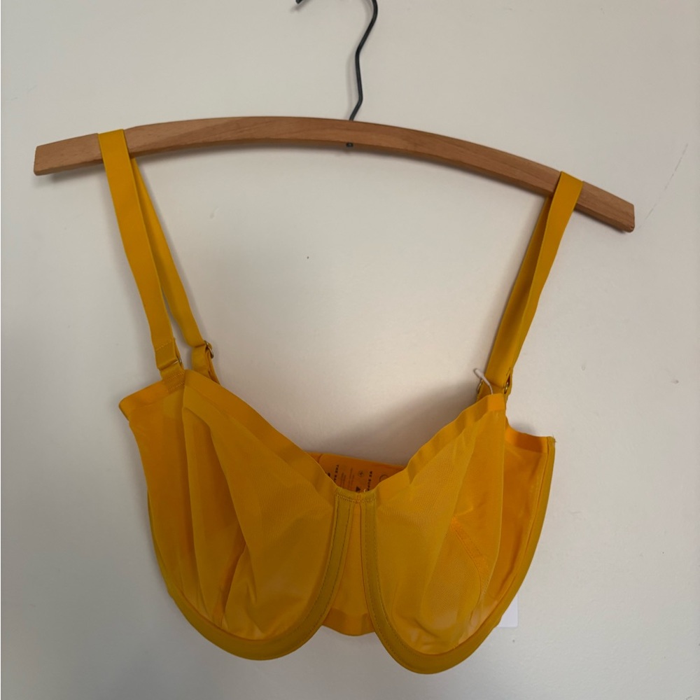 CUUP Vibrant Yellow Underwire Bra